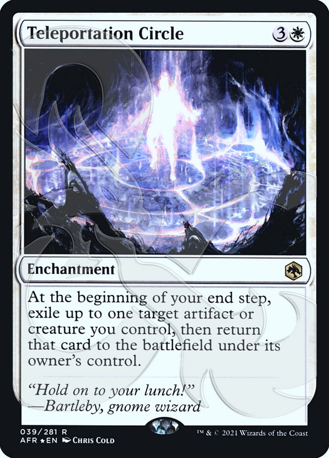 Teleportation Circle 39 (AFR Ampersand Promos)  - Foil | Good Games Adelaide SA