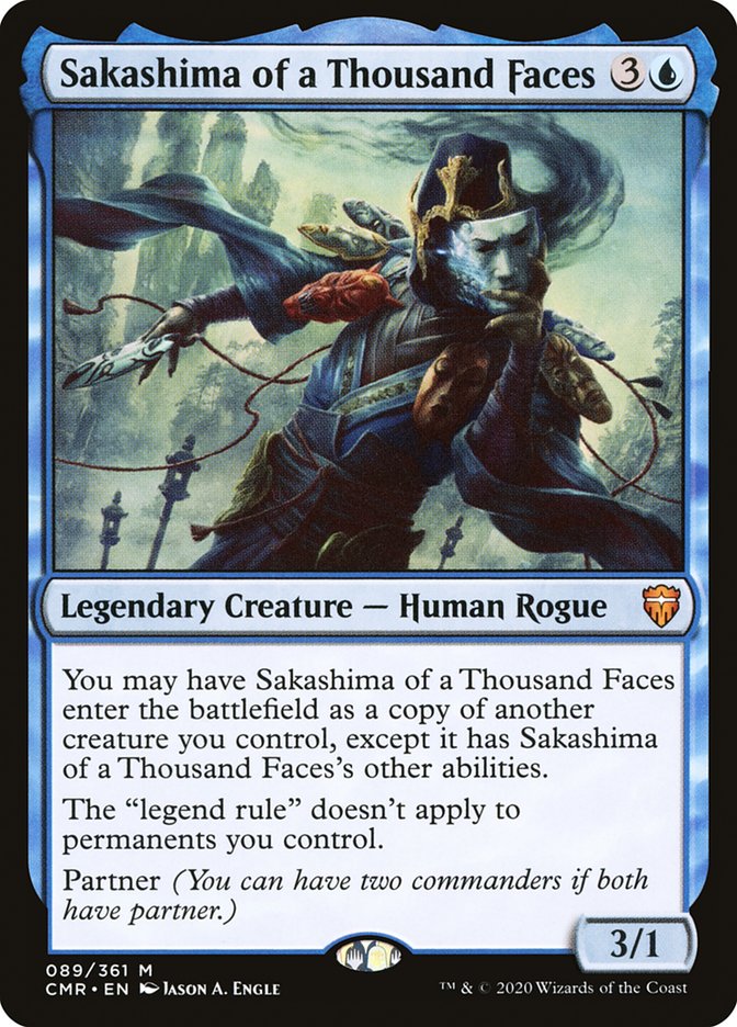 Sakashima of a Thousand Faces 89 (Commander Legends)  | Good Games Adelaide SA