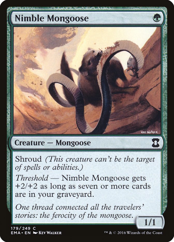 Nimble Mongoose 179 (Eternal Masters)  | Good Games Adelaide SA