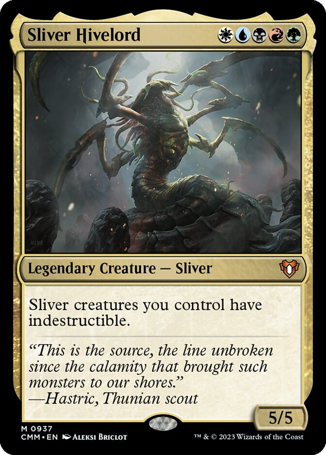 Sliver Hivelord 937 (Commander Masters)  | Good Games Adelaide SA