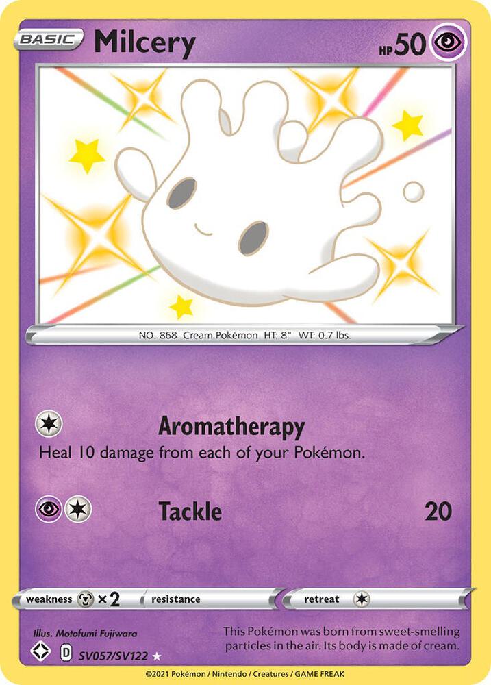 Milcery SV057/SV122 (Shining Fates: Shiny Vault)  - Holofoil | Good Games Adelaide SA