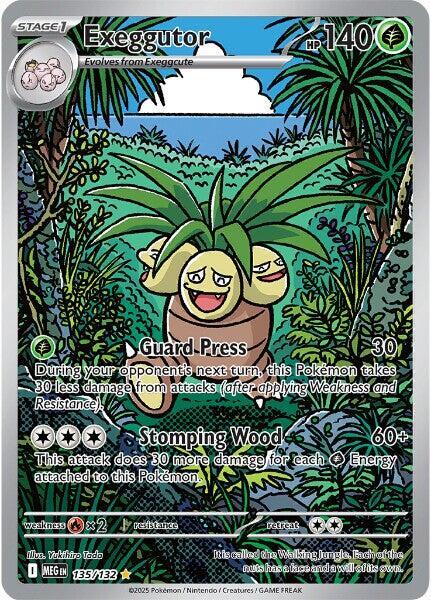 Exeggutor 135/132 (ME01: Mega Evolution)  - Holofoil | Good Games Adelaide SA