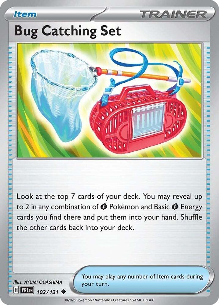 Bug Catching Set 102/131 (SV: Prismatic Evolutions)  | Good Games Adelaide SA