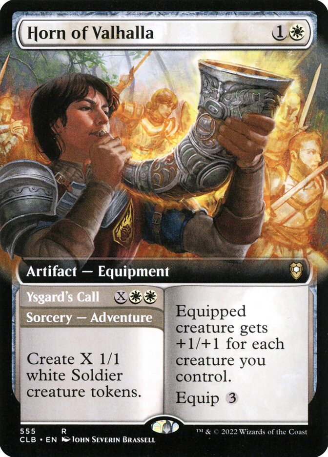 Horn of Valhalla // Ysgard's Call 555 (Commander Legends: Battle for Baldur's Gate)  | Good Games Adelaide SA
