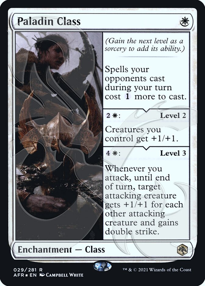 Paladin Class 29 (AFR Ampersand Promos)  - Foil | Good Games Adelaide SA
