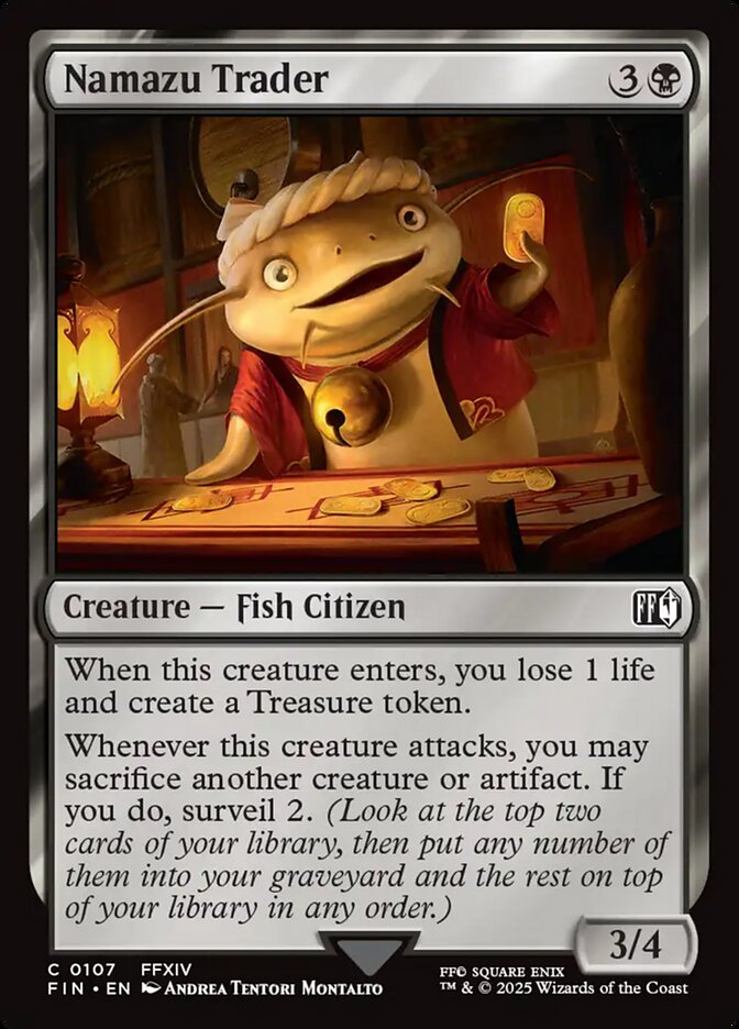 Namazu Trader 107 (FINAL FANTASY)  - Foil | Good Games Adelaide SA