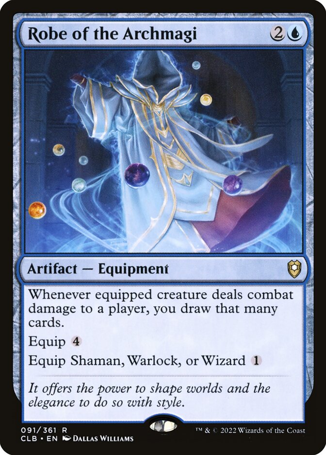 Robe of the Archmagi 91 (Commander Legends: Battle for Baldur's Gate)  - Foil | Good Games Adelaide SA