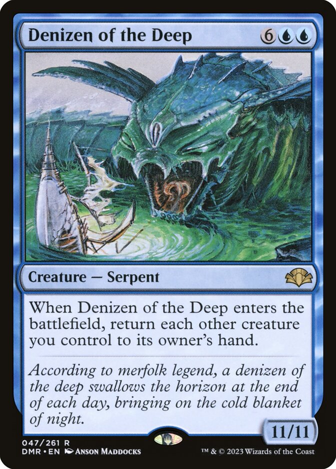 Denizen of the Deep 47 (Dominaria Remastered)  | Good Games Adelaide SA