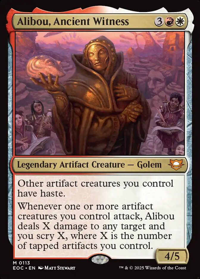 Alibou, Ancient Witness 113 (Commander: Edge of Eternities)  | Good Games Adelaide SA