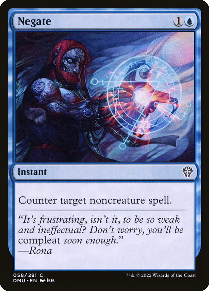 Negate 58 (Dominaria United)  - Foil | Good Games Adelaide SA