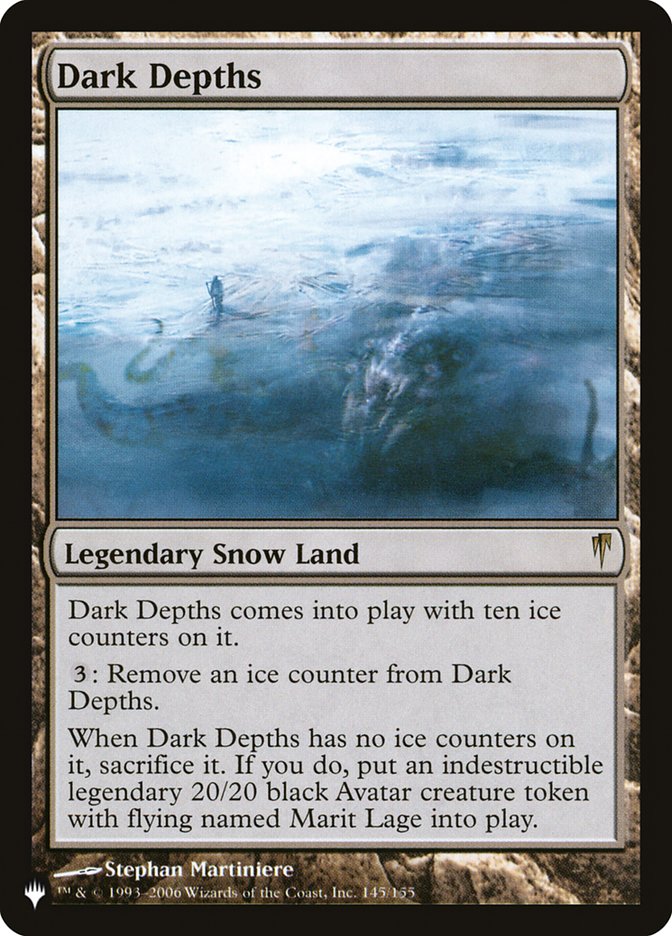 Dark Depths 145/155 (The List Reprints)  | Good Games Adelaide SA