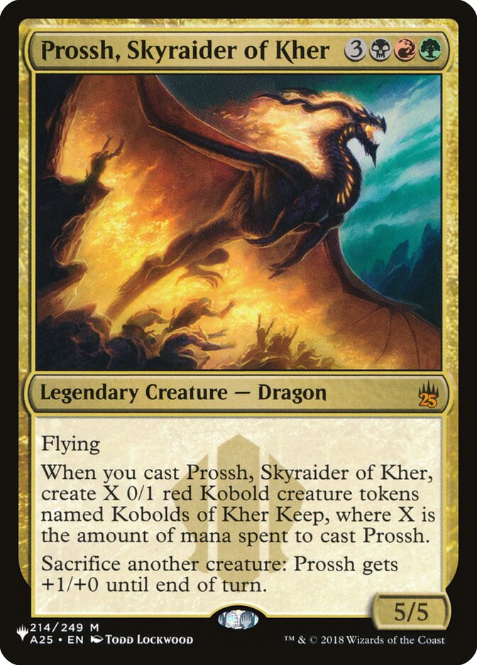 Prossh, Skyraider of Kher 214/249 (The List Reprints)  | Good Games Adelaide SA