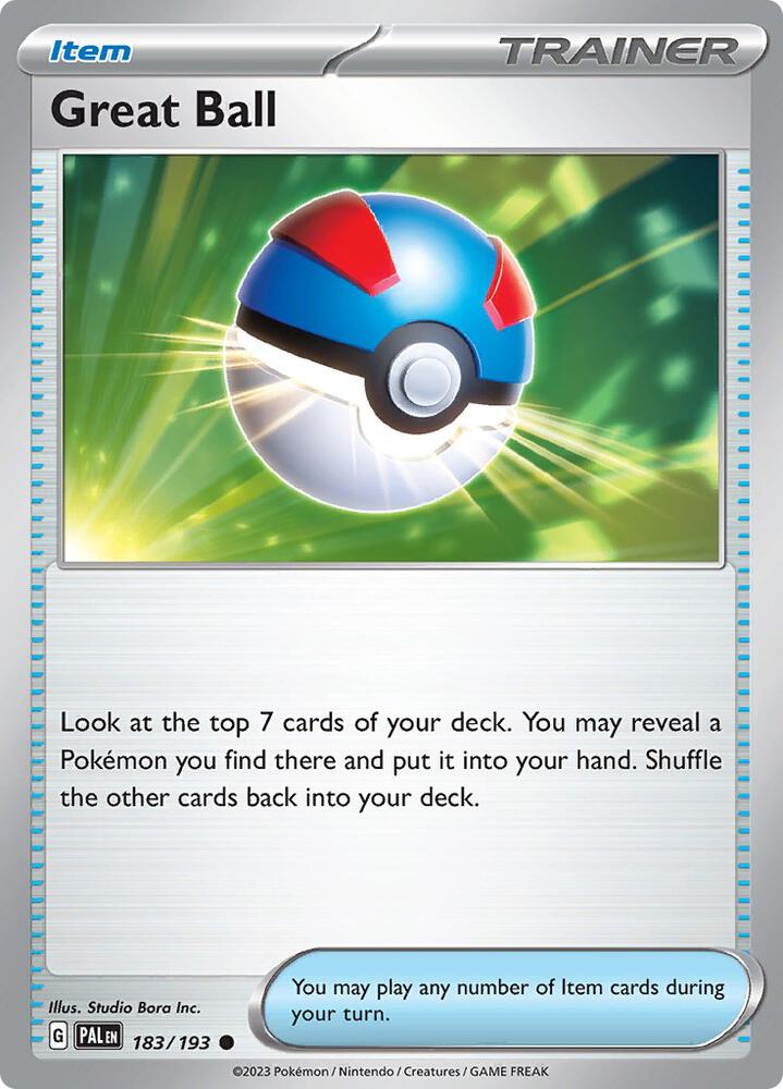 Great Ball 183/193 (SV02: Paldea Evolved)  | Good Games Adelaide SA