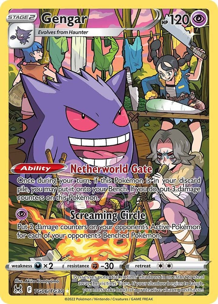 Gengar TG06/TG30 (SWSH11: Lost Origin Trainer Gallery)  - Holofoil | Good Games Adelaide SA