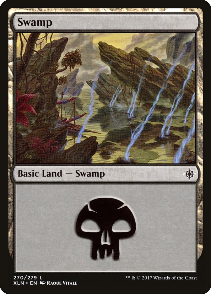 Swamp 270 (Ixalan)  - Foil | Good Games Adelaide SA