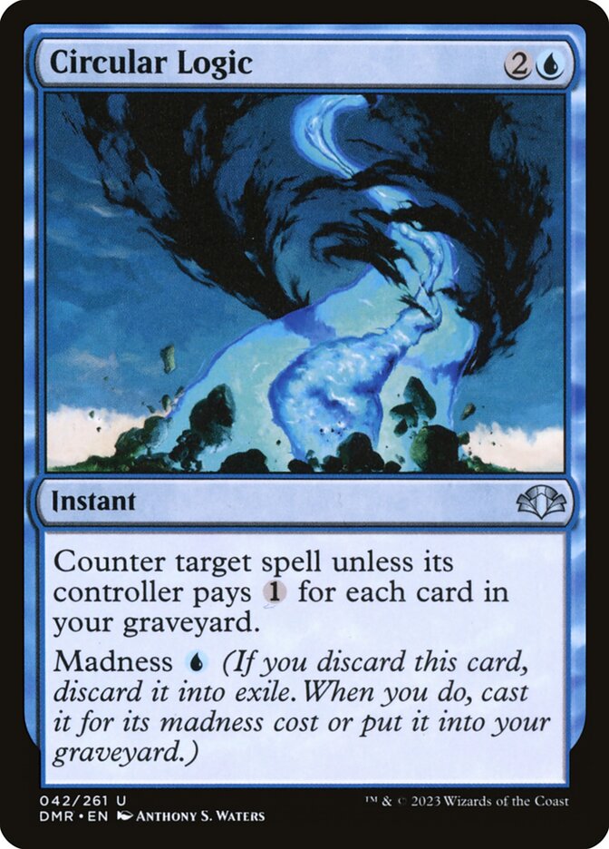 Circular Logic 42 (Dominaria Remastered)  - Foil | Good Games Adelaide SA