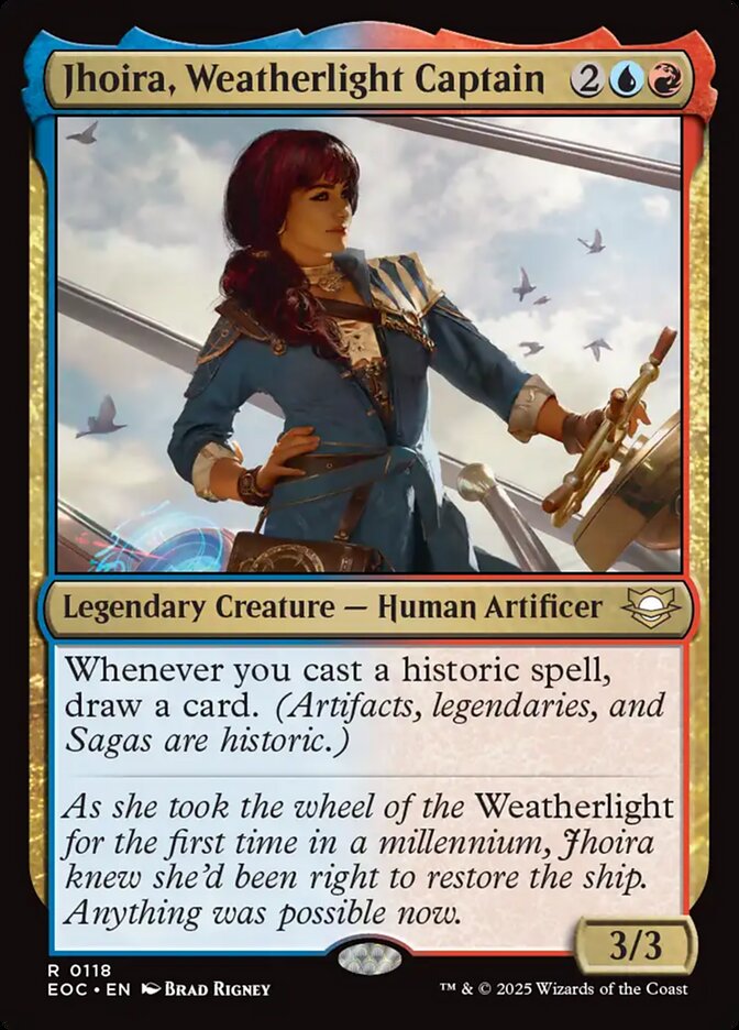Jhoira, Weatherlight Captain 118 (Commander: Edge of Eternities)  | Good Games Adelaide SA