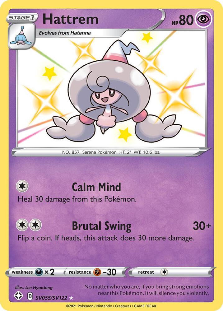 Hattrem SV055/SV122 (Shining Fates: Shiny Vault)  - Holofoil | Good Games Adelaide SA