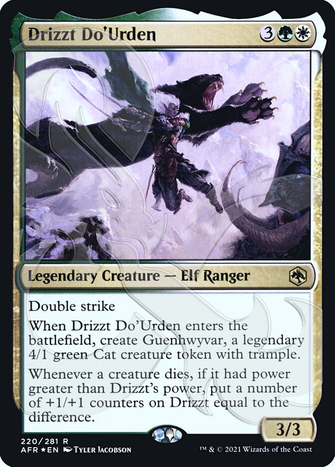 Drizzt Do'Urden 220 (AFR Ampersand Promos)  - Foil | Good Games Adelaide SA