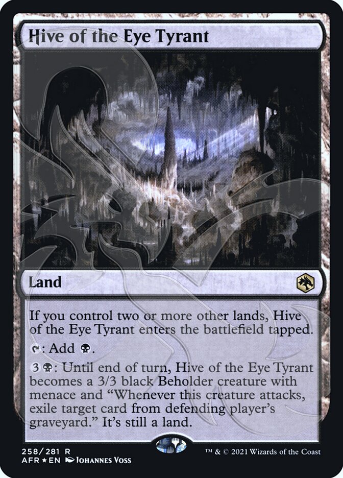 Hive of the Eye Tyrant 258 (AFR Ampersand Promos)  - Foil | Good Games Adelaide SA