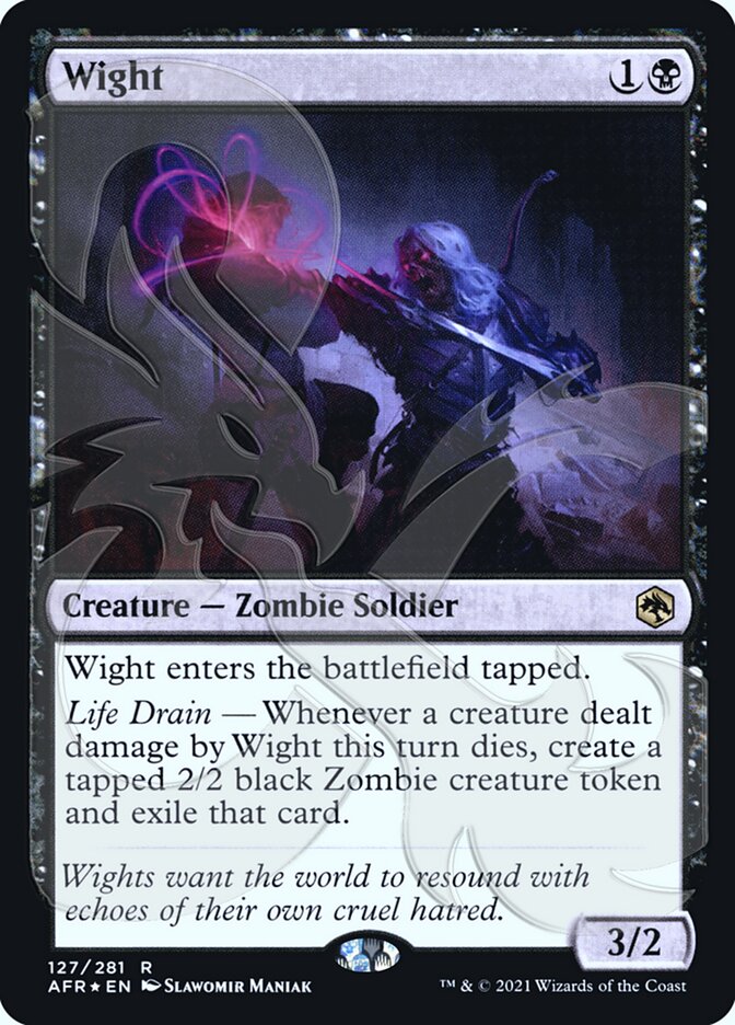 Wight 127 (AFR Ampersand Promos)  - Foil | Good Games Adelaide SA