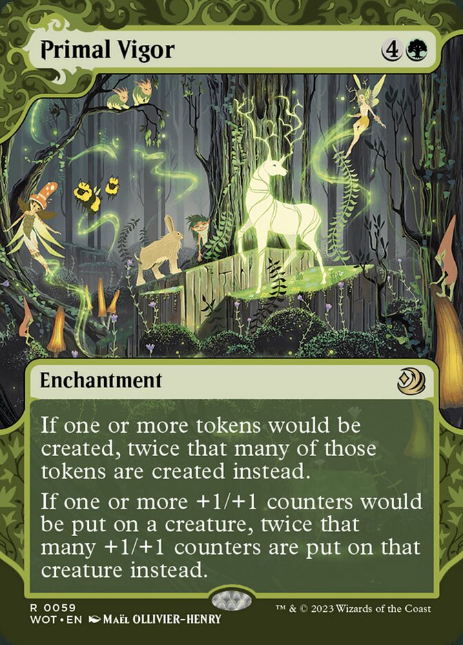 Primal Vigor 59 (Wilds of Eldraine: Enchanting Tales)  | Good Games Adelaide SA