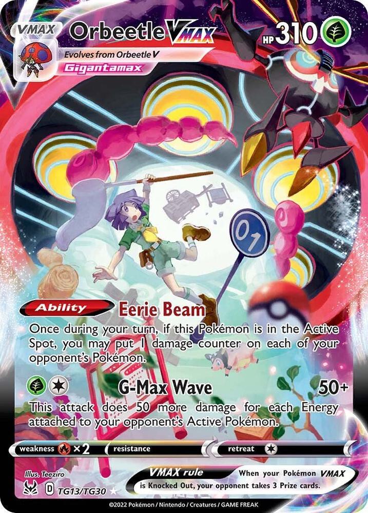 Orbeetle VMAX TG13/TG30 (SWSH11: Lost Origin Trainer Gallery)  - Holofoil | Good Games Adelaide SA