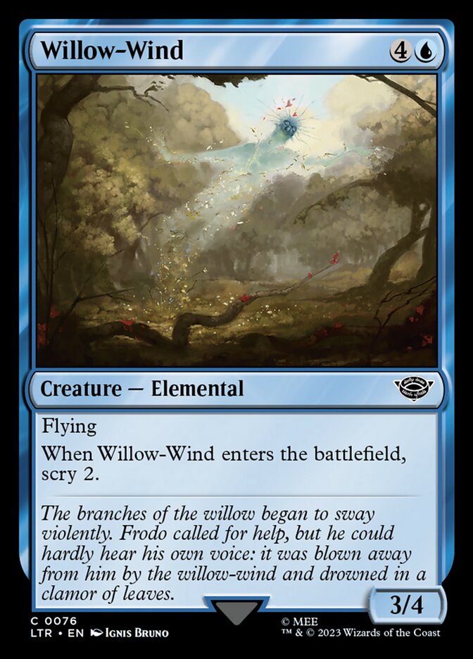 Willow-Wind 76 (Universes Beyond: The Lord of the Rings: Tales of Middle-earth)  | Good Games Adelaide SA