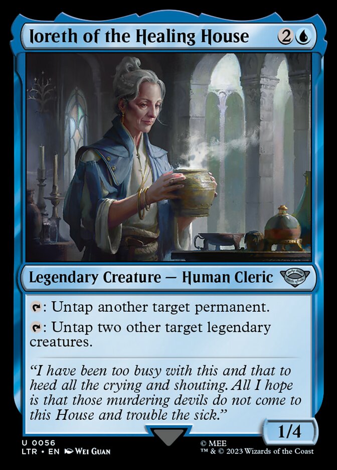 Ioreth of the Healing House 56 (Universes Beyond: The Lord of the Rings: Tales of Middle-earth)  - Foil | Good Games Adelaide SA