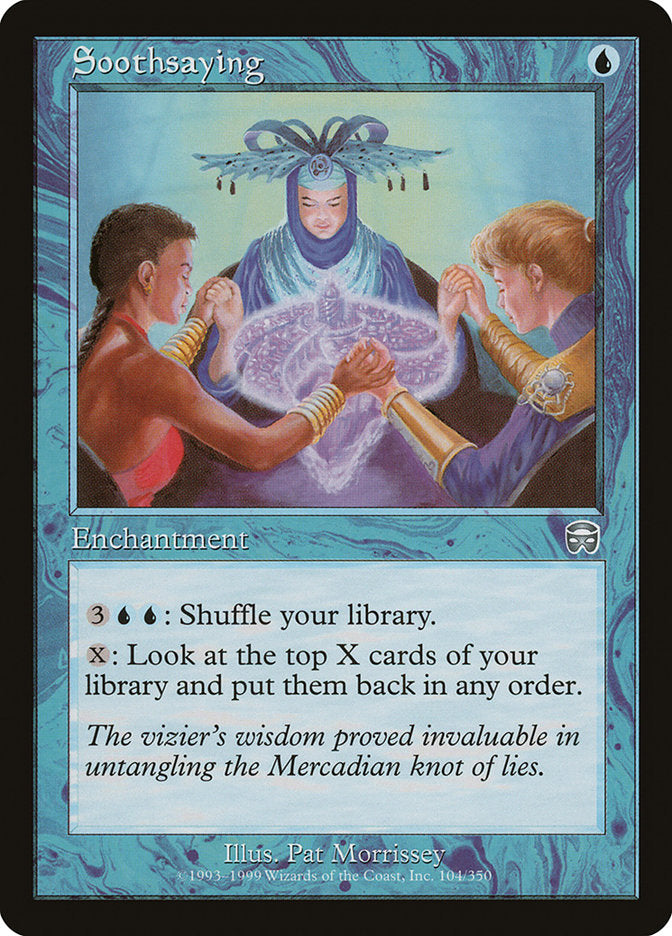 Soothsaying 104 (Mercadian Masques)  - Foil | Good Games Adelaide SA