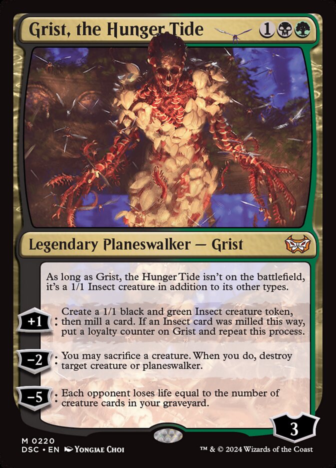 Grist, the Hunger Tide 220 (Commander: Duskmourn: House of Horror)  | Good Games Adelaide SA