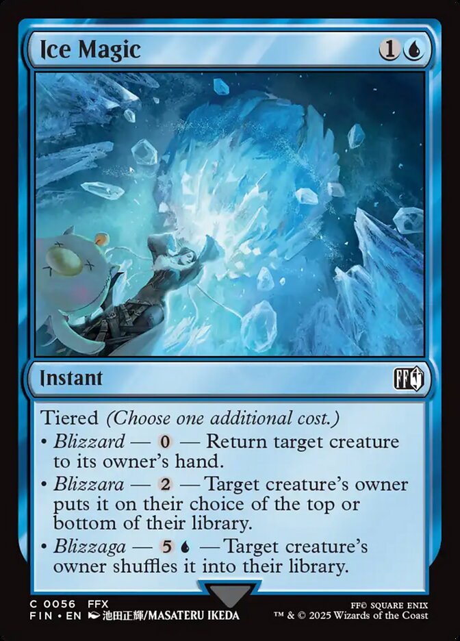 Ice Magic 56 (FINAL FANTASY)  - Foil | Good Games Adelaide SA