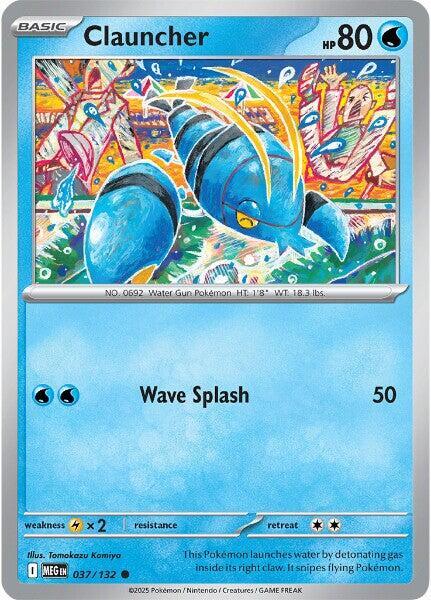 Clauncher 037/132 (ME01: Mega Evolution)  | Good Games Adelaide SA