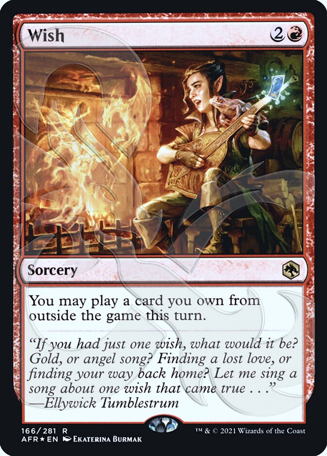 Wish 166 (AFR Ampersand Promos)  - Foil | Good Games Adelaide SA