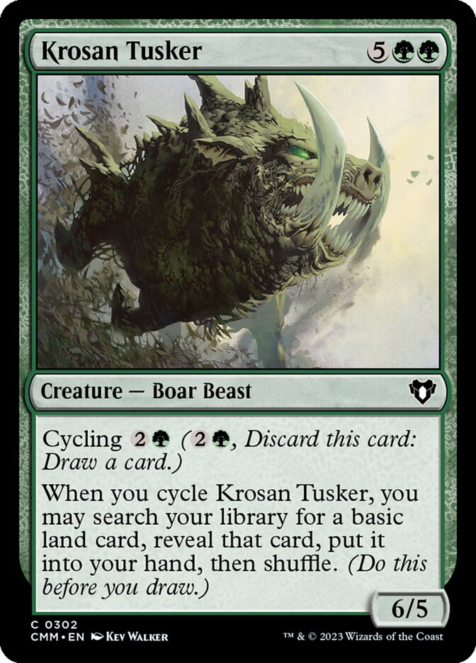Krosan Tusker 302 (Commander Masters)  | Good Games Adelaide SA