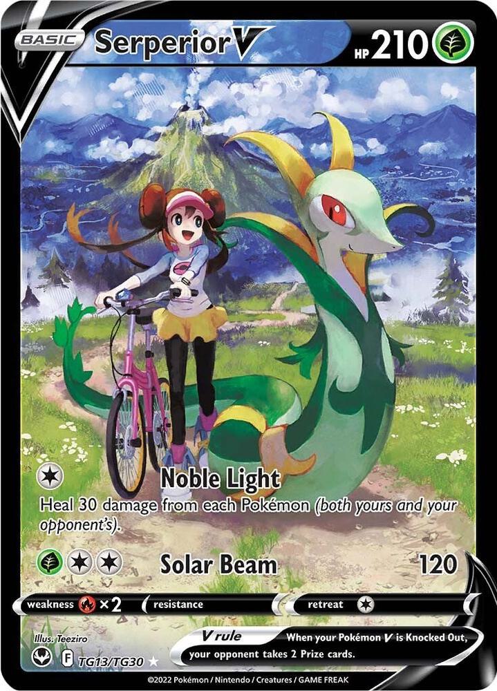 Serperior V TG13/TG30 (SWSH12: Silver Tempest Trainer Gallery)  - Holofoil | Good Games Adelaide SA