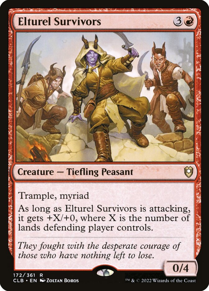 Elturel Survivors 172 (Commander Legends: Battle for Baldur's Gate)  | Good Games Adelaide SA