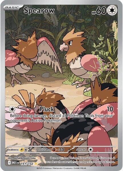 Spearow 151/132 (ME01: Mega Evolution)  - Holofoil | Good Games Adelaide SA
