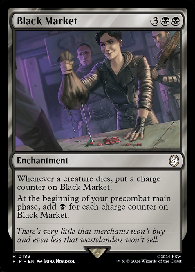 Black Market 183 (Universes Beyond: Fallout)  | Good Games Adelaide SA