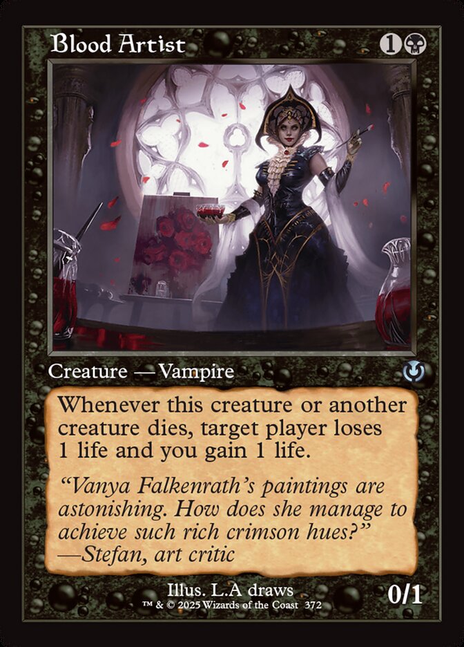 Blood Artist Retro Frame 372 (Innistrad Remastered)  - Retro | Good Games Adelaide SA