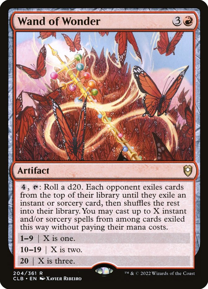 Wand of Wonder 204 (Commander Legends: Battle for Baldur's Gate)  - Foil | Good Games Adelaide SA