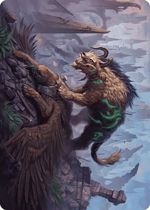 Axebane Ferox Art Card 13 (Art Series: Murders at Karlov Manor)  | Good Games Adelaide SA