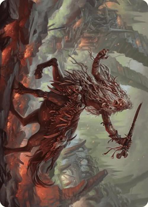 Yarus Roar of the Old Gods Art Card 24 49 24 (Art Series: Murders at Karlov Manor)  | Good Games Adelaide SA