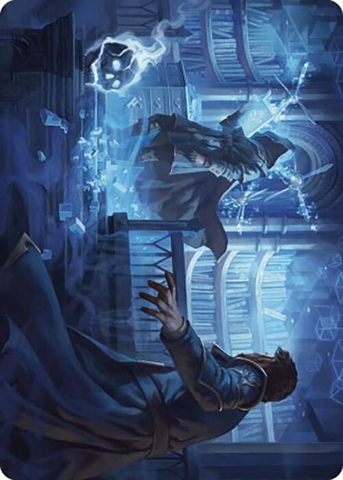 Intrude on the Mind Art Card 6 (Art Series: Murders at Karlov Manor)  | Good Games Adelaide SA