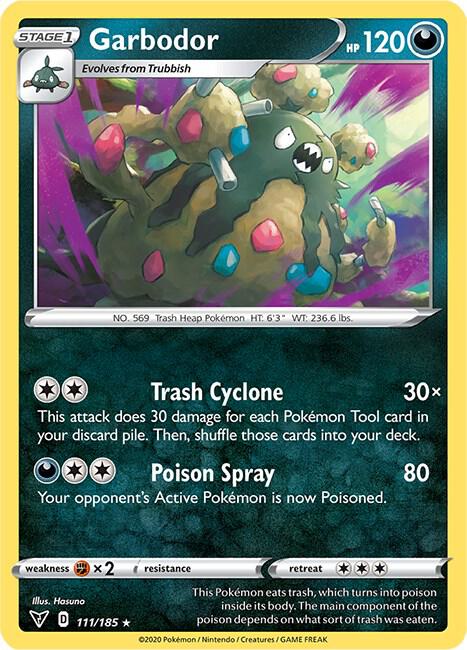 Garbodor 111/185 (SWSH04: Vivid Voltage)  | Good Games Adelaide SA