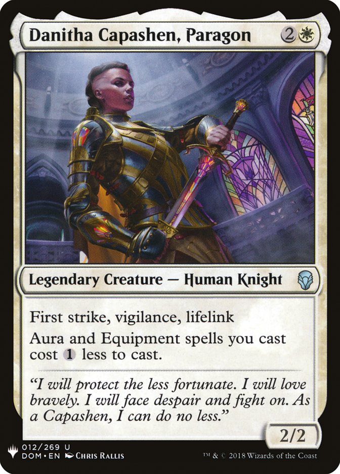 Danitha Capashen, Paragon 12 (The List Reprints)  | Good Games Adelaide SA