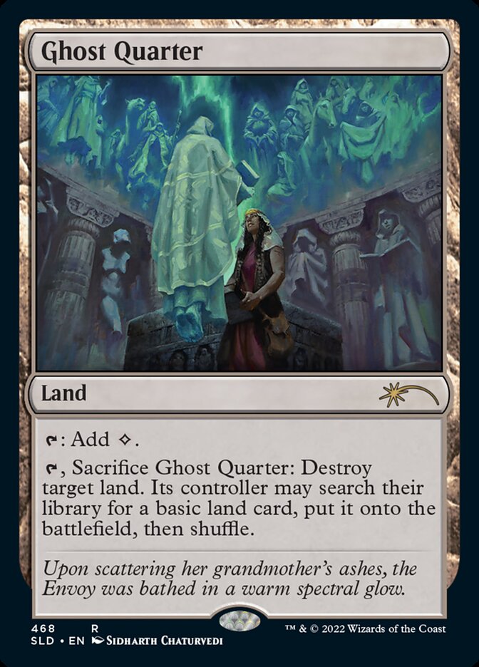 Ghost Quarter 468 (Secret Lair Drop Series)  - Foil | Good Games Adelaide SA