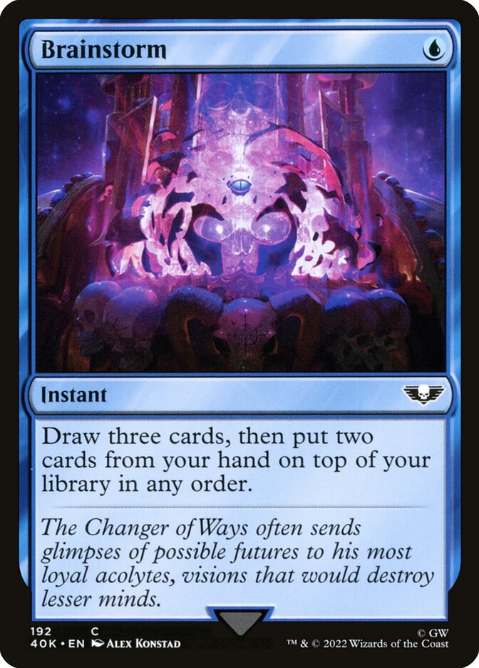 Brainstorm 192 (Universes Beyond: Warhammer 40,000)  | Good Games Adelaide SA