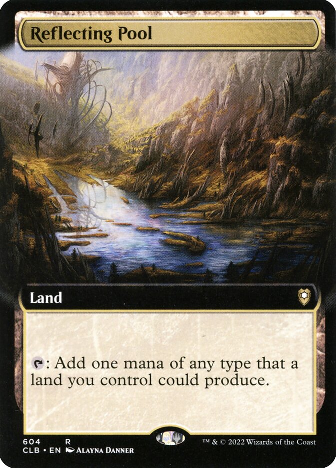 Reflecting Pool 604 (Commander Legends: Battle for Baldur's Gate)  - Foil | Good Games Adelaide SA