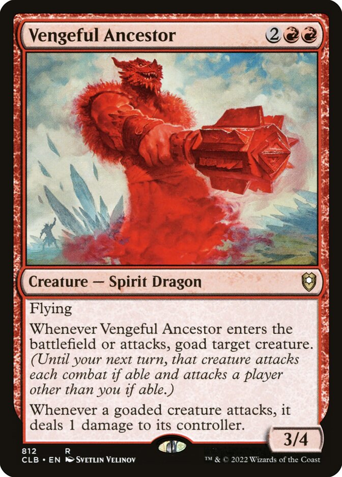 Vengeful Ancestor 812 (Commander Legends: Battle for Baldur's Gate)  | Good Games Adelaide SA